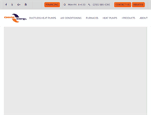 Tablet Screenshot of coastalenergy.ca